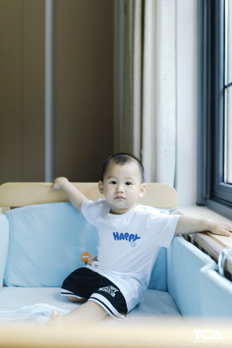 chụp hình thôi nôi cho bé trai