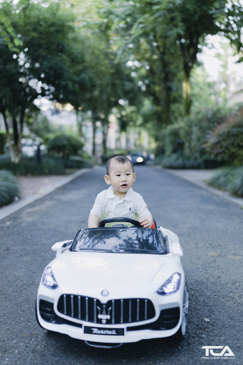 chụp hình thôi nôi cho bé trai